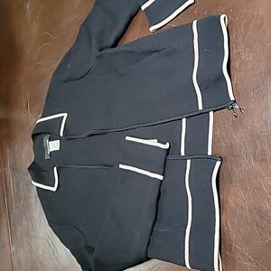 Jones New York Classic Black Knit Sweater